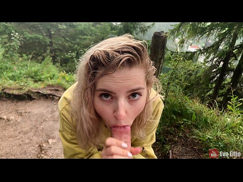 ❤️ Meisje slikket cum nei in iepenbiere blowjob - Eva Elfi ❌ Pornofideo by wy ️❤